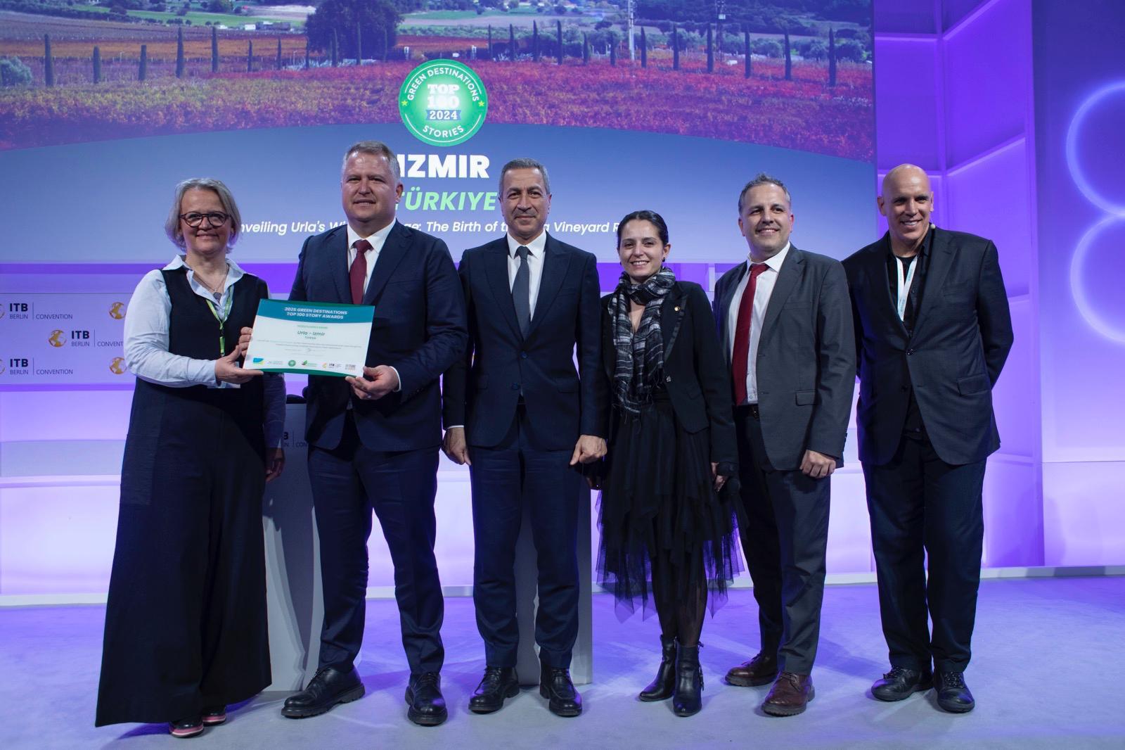 “2024 Yeşil Destinasyonlar En İyi 100 Hikaye” listesine seçilen Urla