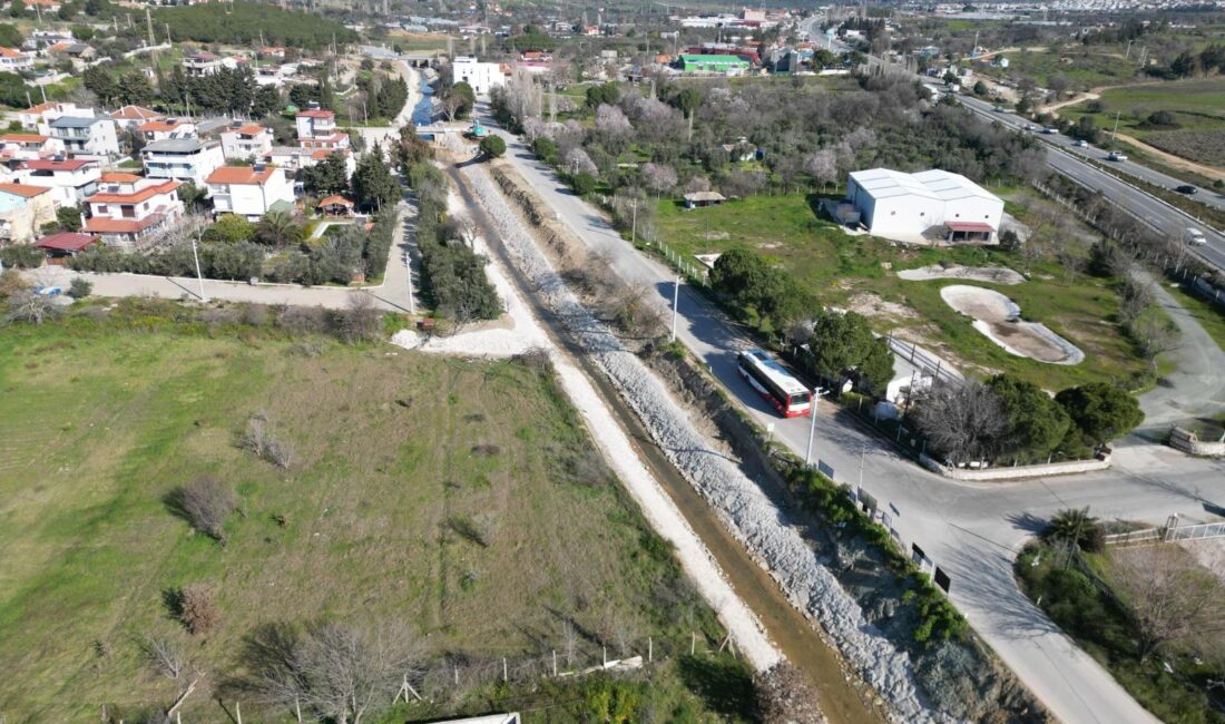 Yarımada’da taşkınlara karşı büyük adım! İzmir’de dereler ıslah edildi İZSU Genel Müdürlüğü’nün 90 milyon liralık yatırımla Urla ve Seferihisar’daki