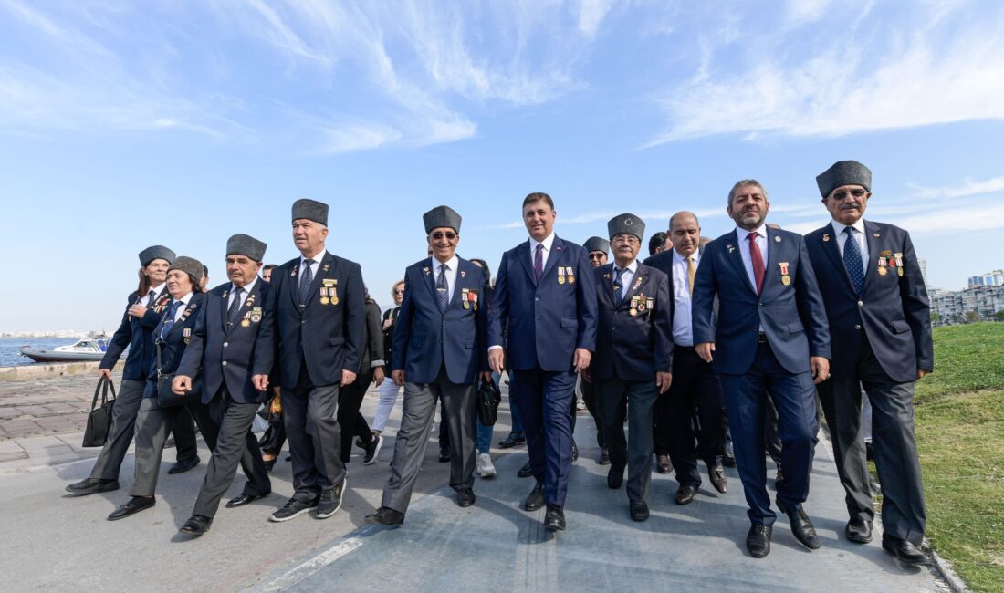 İzmir Büyükşehir Belediye Başkanı Dr. Cemil Tugay, 18 Mart Şehitleri