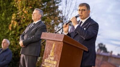 Güzelbahçe'de düzenlenen iftar programına katılan İzmir Büyükşehir Belediye Başkanı Dr.