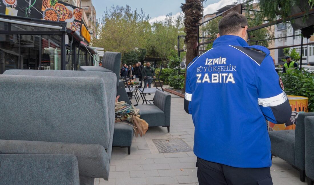 İzmir Büyükşehir Belediyesi, özellikle Buca Forbes Caddesi’nde bazı işletmelerin kurduğu,