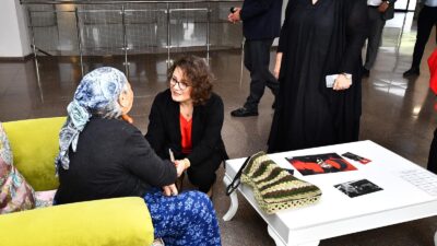 İzmir Büyükşehir Belediyesi Sosyal Yaşam Kampüsü’nde huzurevi sakinleri ve aşevi