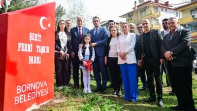 Bornova Belediyesi, 1997’de Diyarbakır’ın Silvan ilçesinde şehit olan Üsteğmen Fehmi
