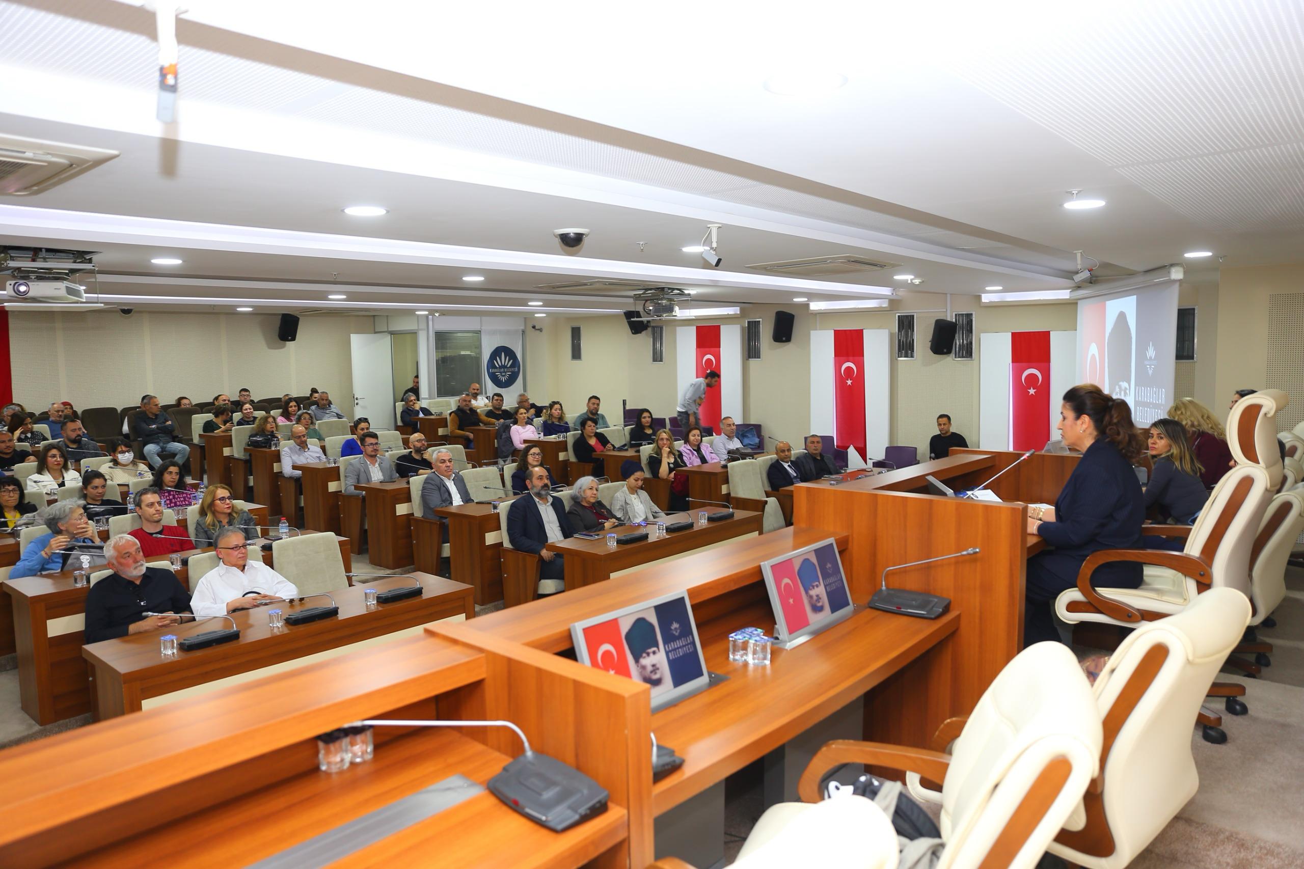 Karabağlar Belediyesi ve TMMOB Çevre Mühendisleri Odası İzmir Şubesi iş