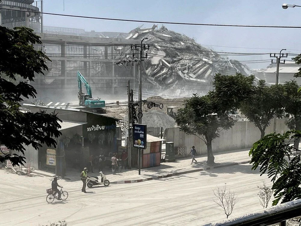 Myanmar'da meydana gelen 7.7 büyüklüğündeki deprem, bölgede büyük bir yıkıma