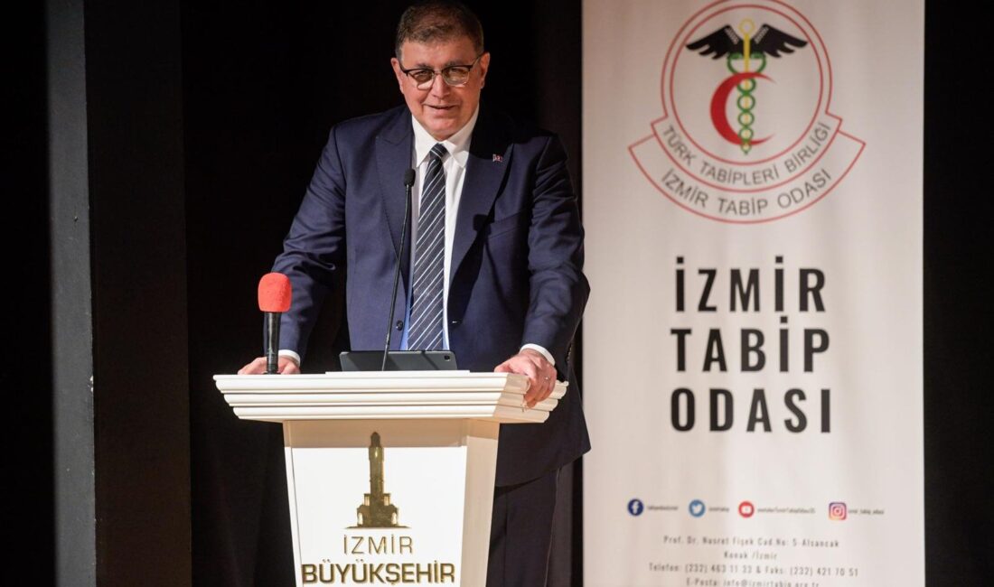 İzmir Büyükşehir Belediye Başkanı Dr. Cemil Tugay, 14 Mart Tıp