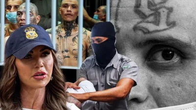 ABD İç Güvenlik Bakanı Kristi Noem, El Salvador'daki "mega hapishane"yi