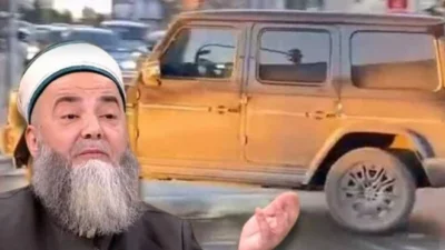 Kamuoyunda "Cübbeli Ahmet" olarak bilinen Ahmet Mahmut Ünlü'nün kızının çakarlı