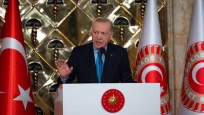 Cumhurbaşkanı ve AK Parti Genel Başkanı Recep Tayyip Erdoğan, Beştepe