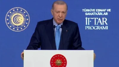 Cumhurbaşkanı Recep Tayyip Erdoğan, enflasyondaki gerilemenin şubat ayında da sürdüğünü