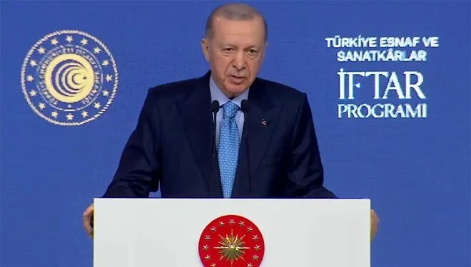 Cumhurbaşkanı Recep Tayyip Erdoğan, enflasyondaki gerilemenin şubat ayında da sürdüğünü