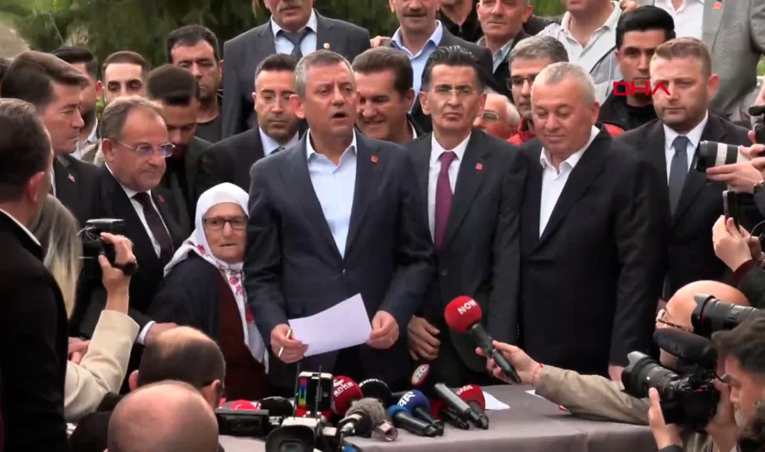 CHP Genel Başkanı Özgür Özel Maltepe mitinginin ardından Ekrem İmamoğlu’nun