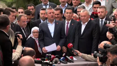 CHP Genel Başkanı Özgür Özel Maltepe mitinginin ardından Ekrem İmamoğlu’nun