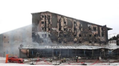 Bursa Uludağ’da iki kişinin öldüğü Kervansaray Otel yangınına ilişkin soruşturmada