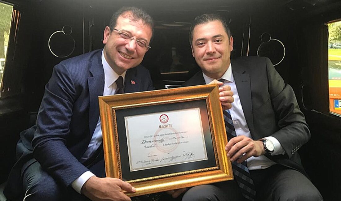 İstanbul Büyükşehir Belediye (İBB) Başkanı Ekrem İmamoğlu’nun ortağı olduğu İmamoğlu