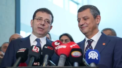 CHP’nin önseçim süreci kapsamında Ekrem İmamoğlu, milletvekilleriyle yaptığı toplantıda destekleri