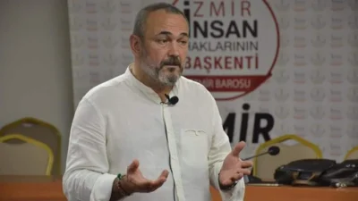 İzmir Barosu'nun 2018-2022 dönemi başkanı Av. Özkan Yücel, bugün sabah