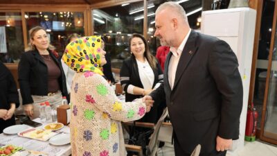 Menemen Belediye Başkanı Aydın Pehlivan, AK Parti Menemen İlçe Başkanlığı