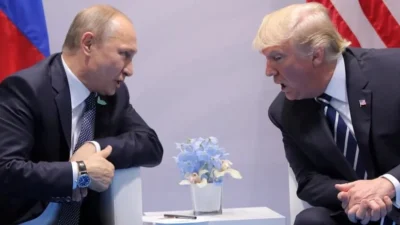 ABD Başkanı Donald Trump ile Rusya lideri Vladimir Putin arasındaki