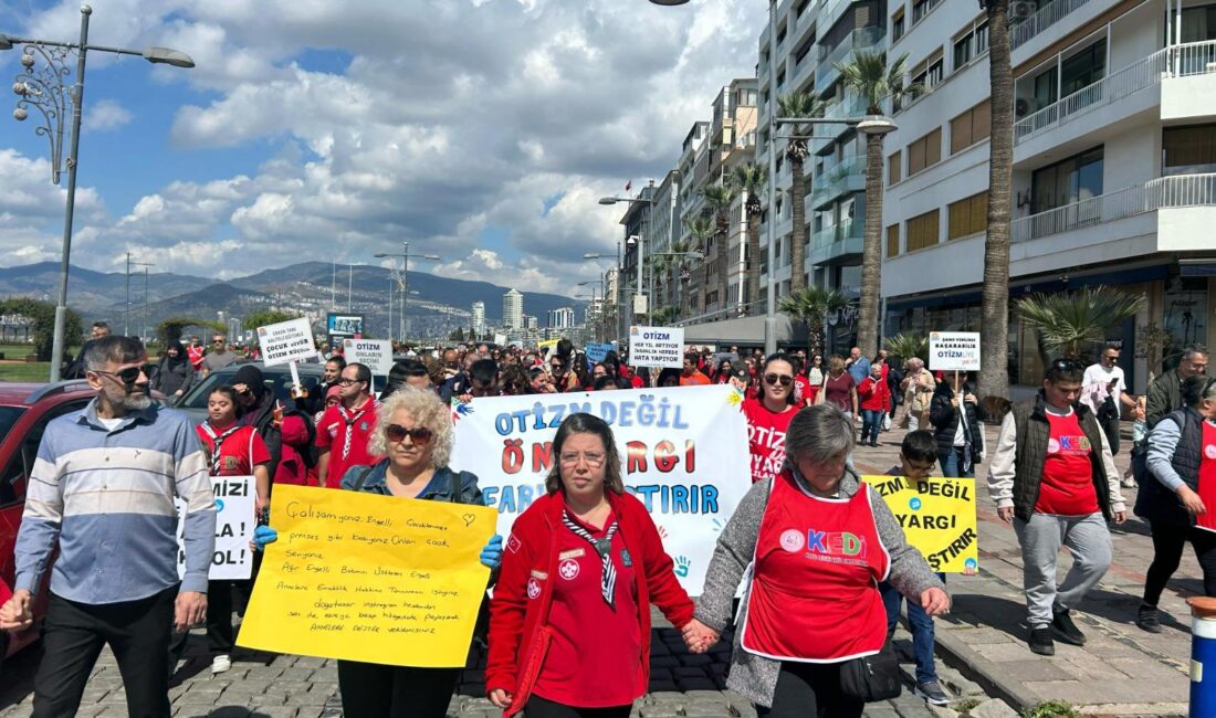 İzmir Büyükşehir Belediyesi’nin desteğiyle Otizm Farkındalık Haftası kapsamında İzmir Otizm