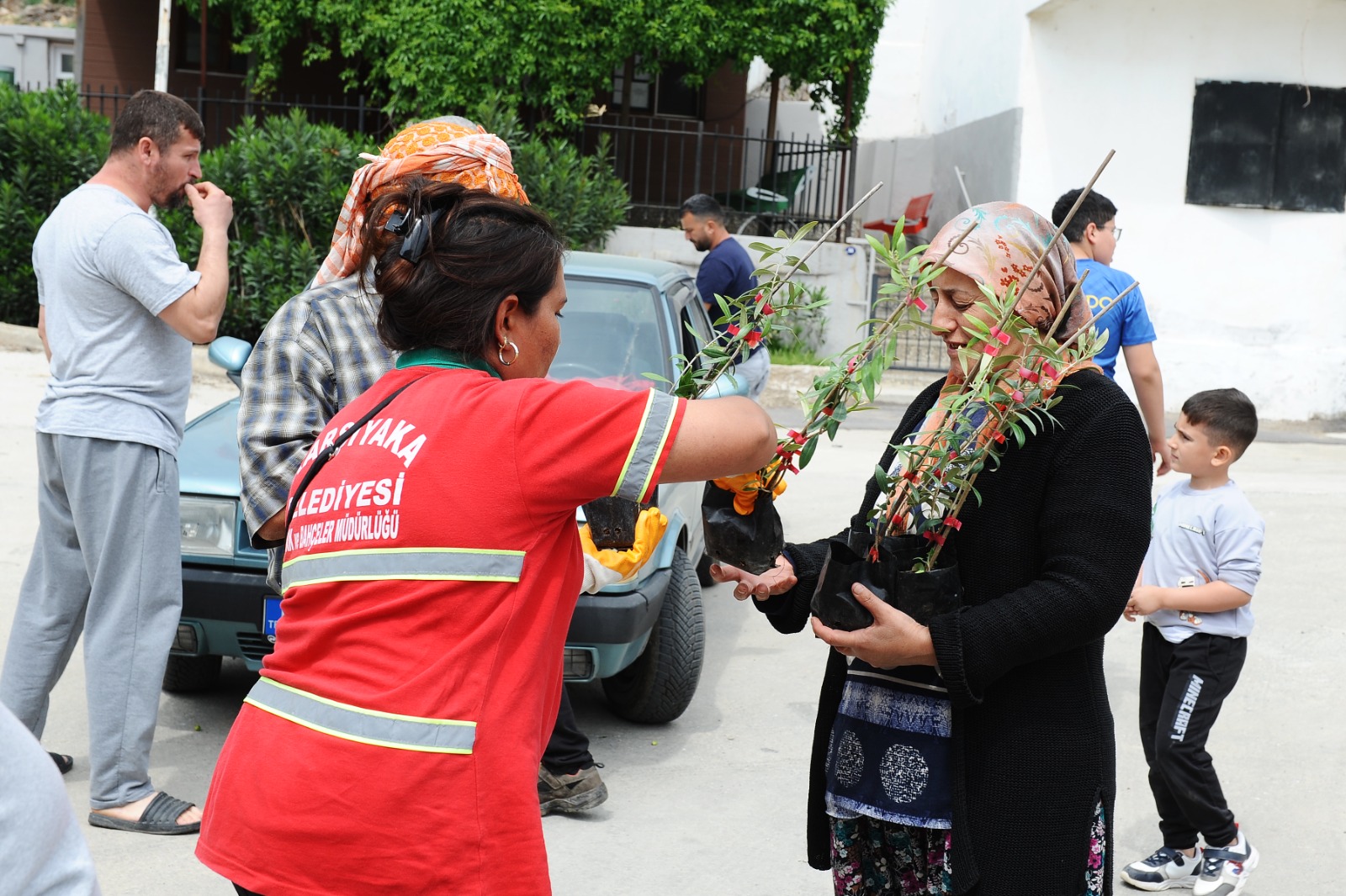 Karşıyaka Belediyesi, geçen yaz meydana gelen tarihi yangın felaketinden etkilenen