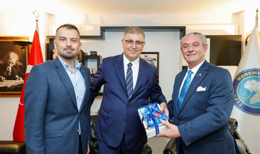 İzmir Büyükşehir Belediye Başkanı Dr. Cemil Tugay, Menemen Ticaret Odası’nı