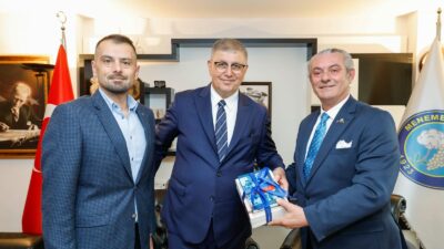 İzmir Büyükşehir Belediye Başkanı Dr. Cemil Tugay, Menemen Ticaret Odası’nı
