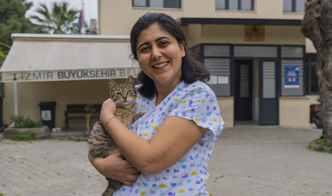 İzmir Büyükşehir Belediyesi çatısı altında görev yapan veteriner hekimler, 26