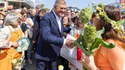 İzmir Büyükşehir Belediye Başkanı Dr. Cemil Tugay, 11. Uluslararası Enginar