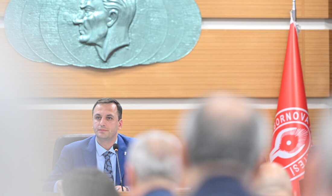 Bornova Belediye Meclisi’nin Nisan Ayı Olağan Toplantısı Belediye Başkanı Ömer