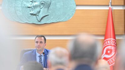 Bornova Belediye Meclisi’nin Nisan Ayı Olağan Toplantısı Belediye Başkanı Ömer