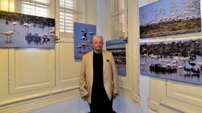 Usta gazeteci Esat Erçetingöz’ün İzmir Kuş Cenneti’nde çektiği flamingo fotoğraflarından