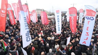 CHP İstanbul İl Başkanlığı, Filistin'deki duruma dikkat çekmek amacıyla yarın