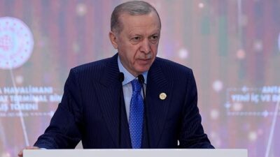 Cumhurbaşkanı Recep Tayyip Erdoğan, Antalya Havalimanı Yeni Terminal Binası'nın açılışında