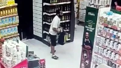 İstanbul Avcılar'da önce bir mağazada sonra bir markette yaşanan hırsızlık