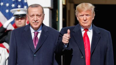 ABD Başkanı Donald Trump, İsrail Başbakanı Netanyahu ile Beyaz Saray'daki