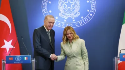 Roma'da düzenlenen Türkiye-İtalya Dördüncü Hükümetlerarası Zirvesi'nin ardından düzenlenen basın toplantısında