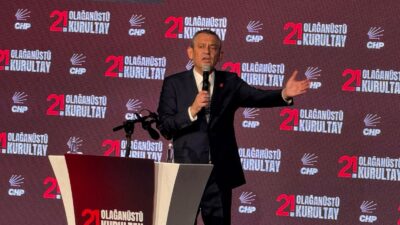 CHP Genel Başkanı Özgür Özel, partisinin 21. Olağanüstü Kurultayı'nda önümüzdeki