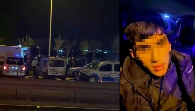 İstanbul Bakırköy'de polis ekiplerine silah doğrultan iki şüpheli, kovalamaca sonucu