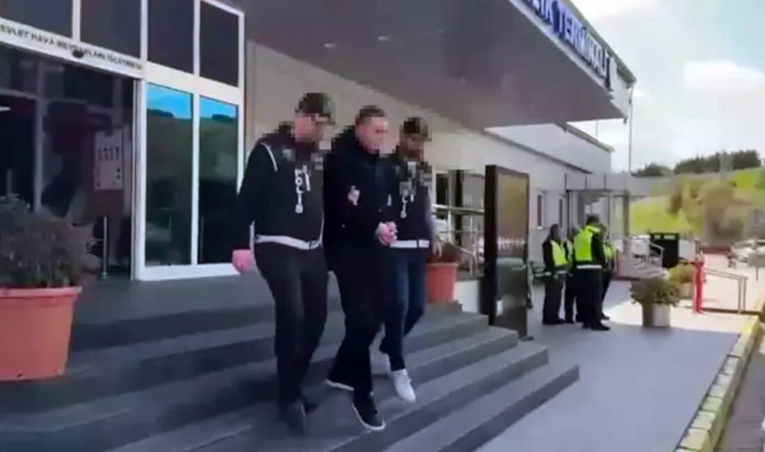 Organize suç örgütü Sarallar’ın yöneticilerinden Ali U.U., özel jetiyle geldiği