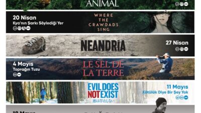 İzmir Büyükşehir Belediyesi Yeniden Sinematek nisan ve mayıs gösterimleri, “Doğanın