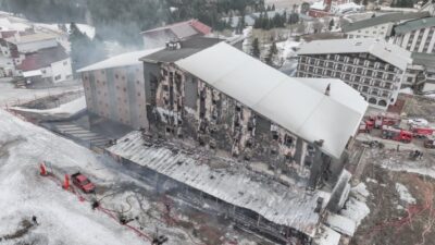 Bursa Uludağ'da 27 Mart'ta meydana gelen Kervansaray Otel yangınında yaralanan