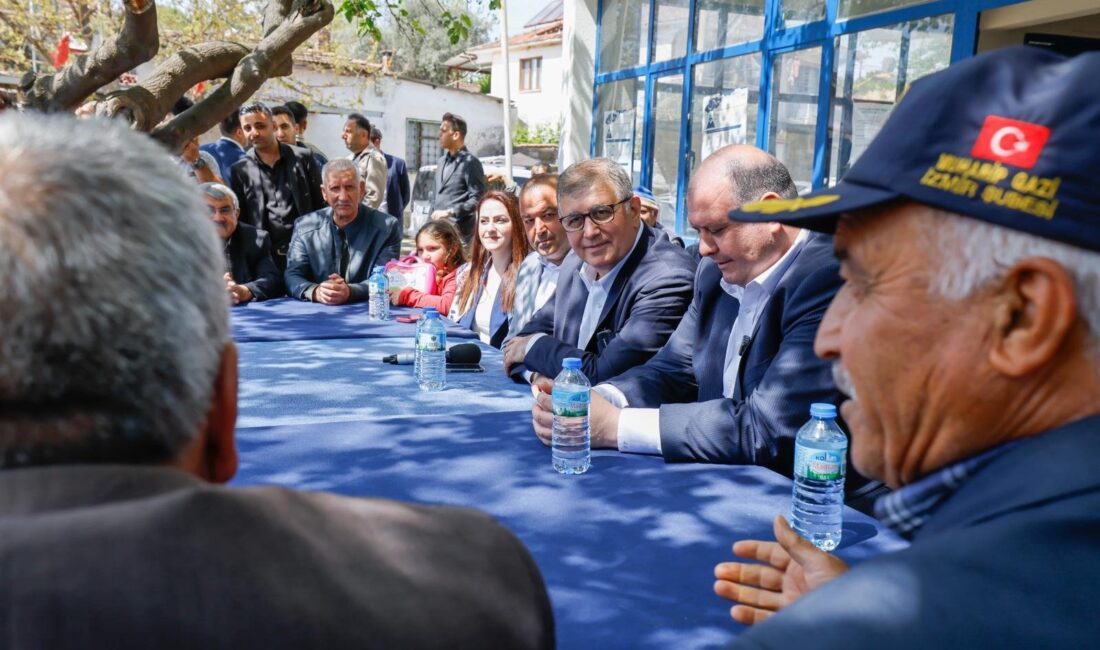 İzmir Büyükşehir Belediye Başkanı Dr. Cemil Tugay, önemli tarım merkezlerinden