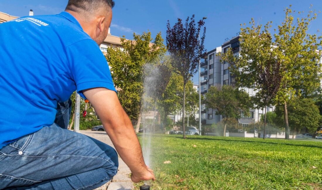 İzmir Büyükşehir Belediyesi, kurak geçen kışın ardından yaz sezonu öncesi