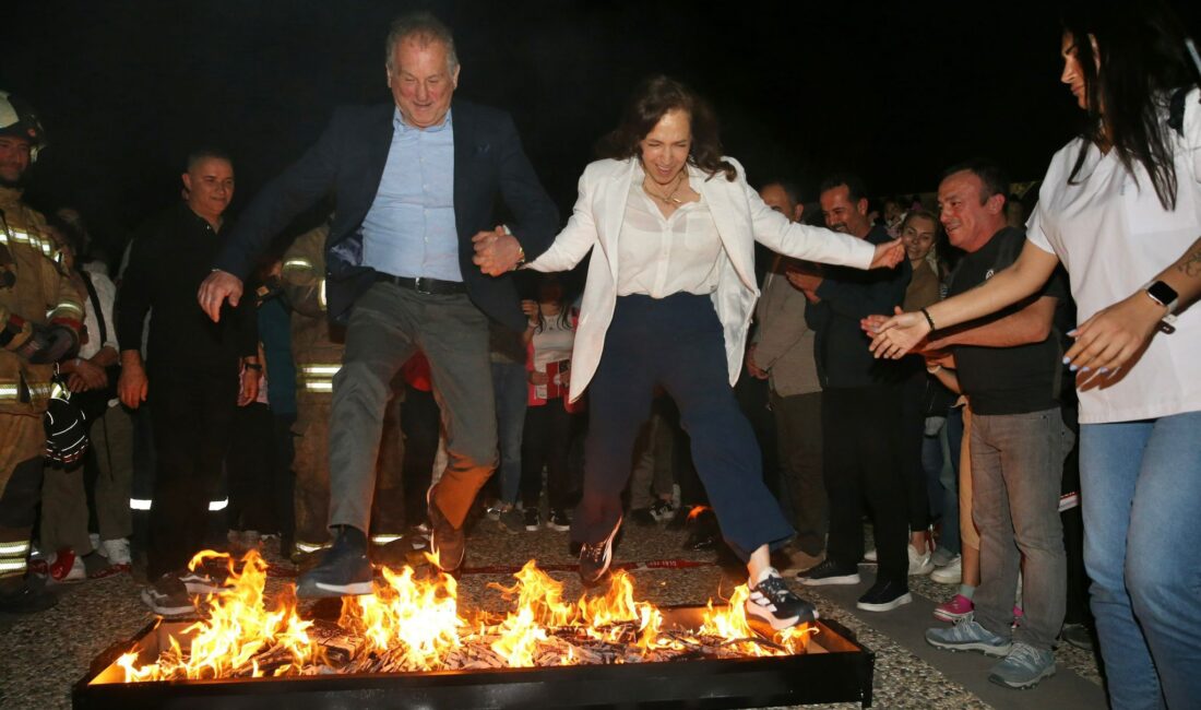 Karşıyaka Belediyesi’nin düzenlediği Hıdırellez Şenliği, binlerce kişinin katılımıyla unutulmaz anlara