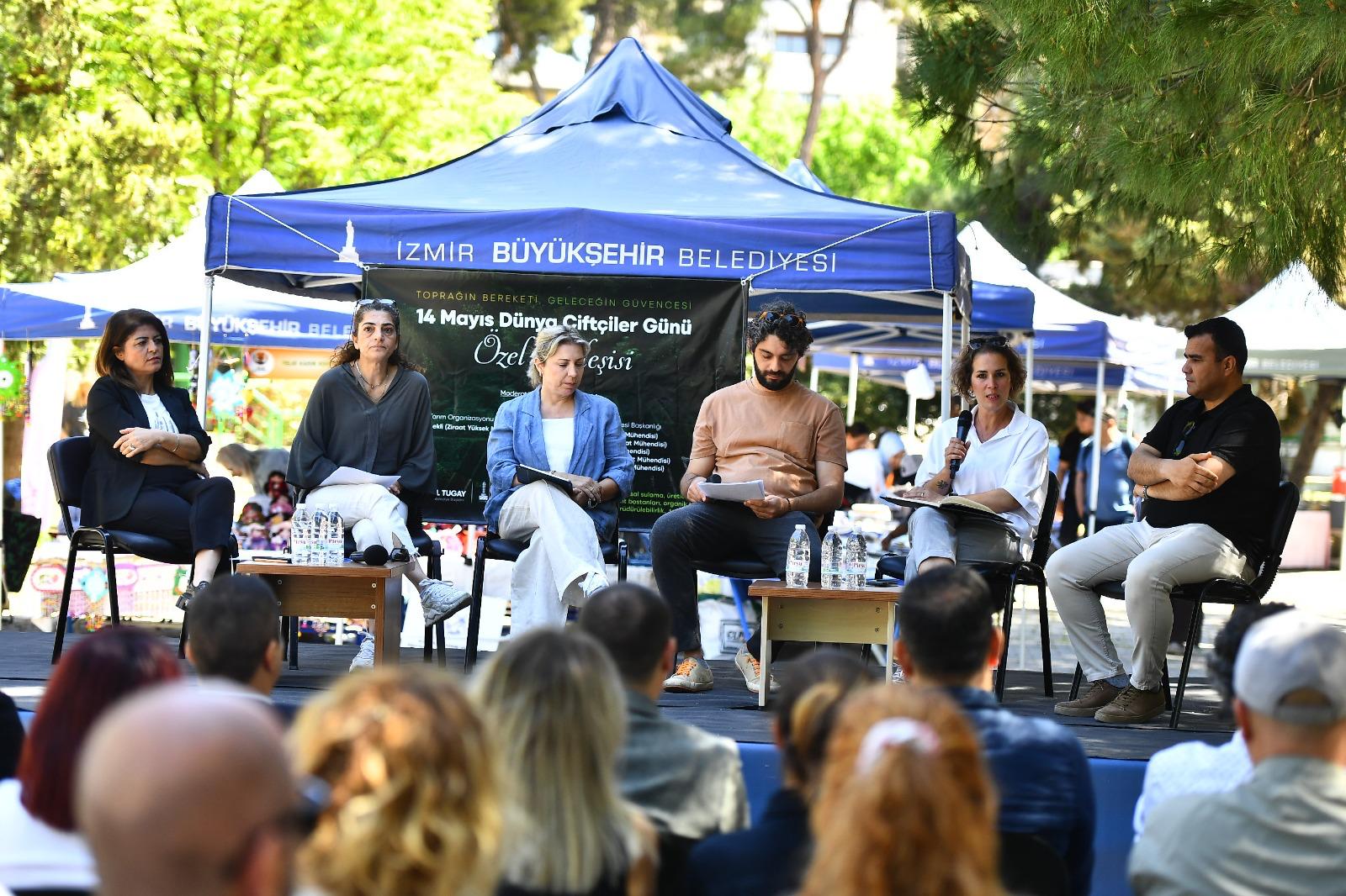 İzmir’de 14 Mayıs Dünya Çiftçiler Günü bir dizi etkinlikle kutlandı.