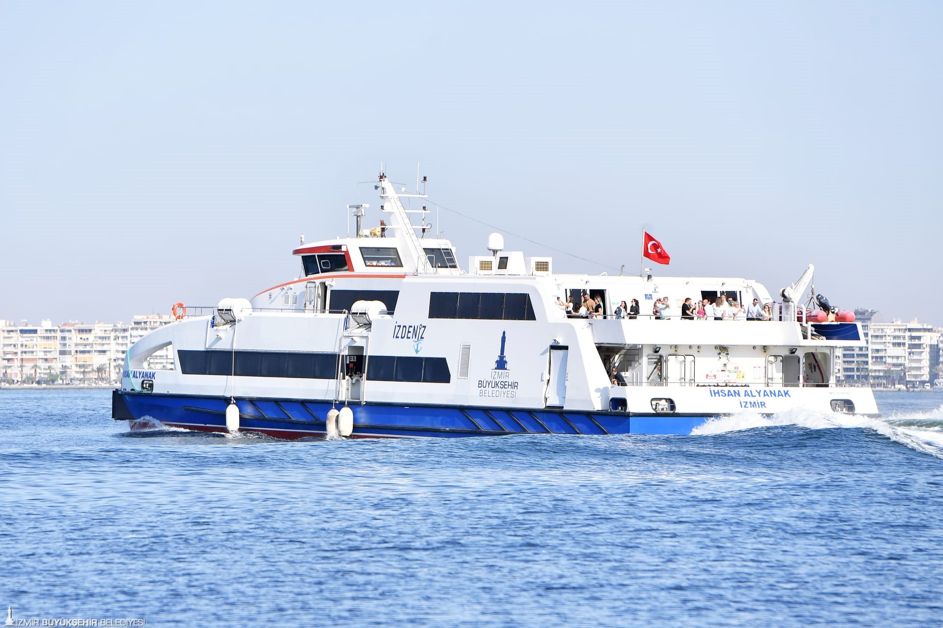 İzmir Büyükşehir Belediyesi İZDENİZ AŞ’nin bilet.izdeniz.com.tr sitesinden uluslararası seferler ve