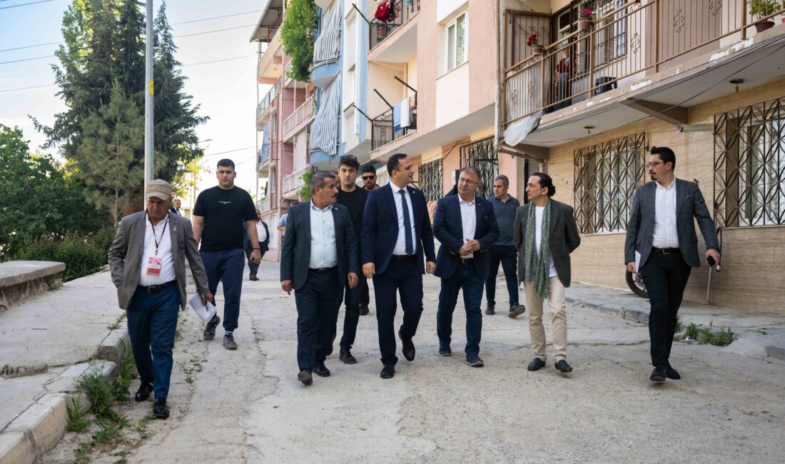 Bornova Belediyesi, Altındağ bölgesinde dik yokuşlu sokaklarda başlattığı beton yol