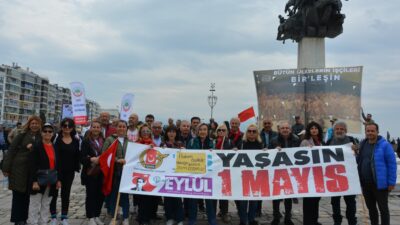 İzmir Gazeteciler Cemiyeti (İGC) üyeleri ve basın emekçileri, 1 Mayıs