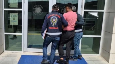 Tekirdağ’ın Süleymanpaşa ilçesinde, komşusuna yardım etmeye giden bir kadın 14